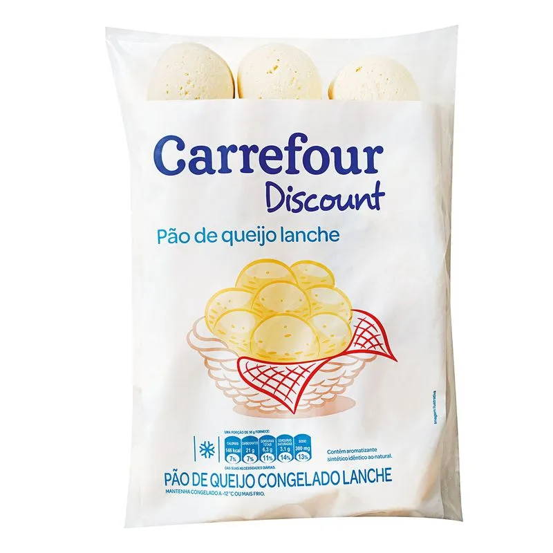 Pão de Queijo Lanche Carrefour Discount 1kg