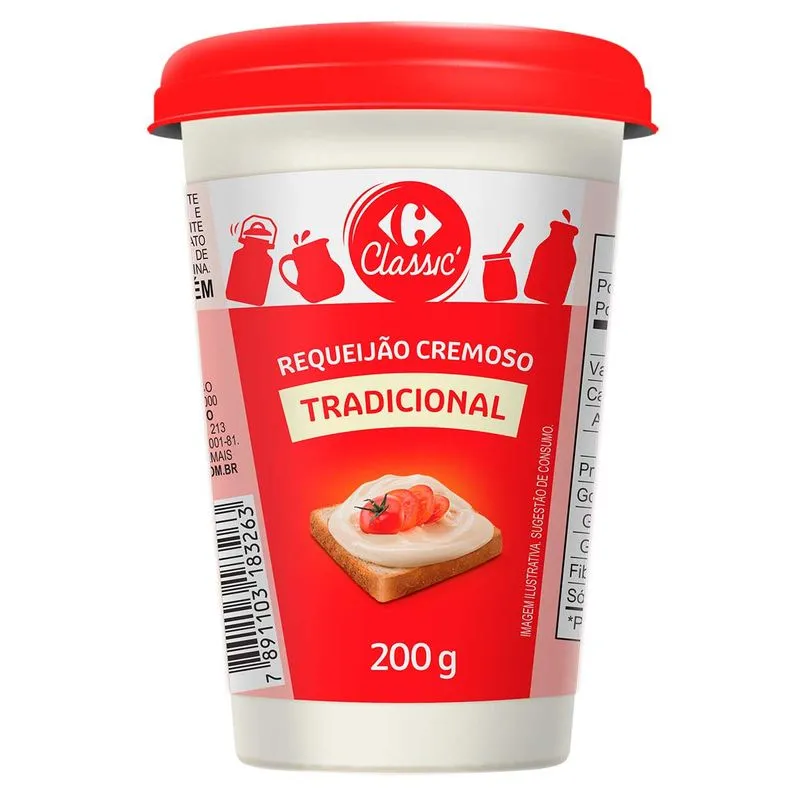 Requeijão Cremoso Carrefour 200g