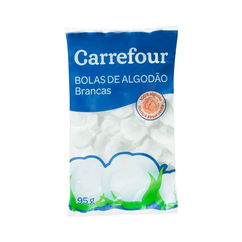 Algodão Bolinhas Carrefour 95g