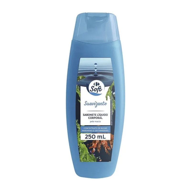 Sabonete Líquido Corporal Carrefour Suavizante 250ml
