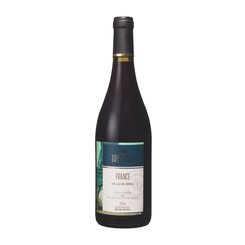Vinho Tinto Seco Terroirs Du Monde Rhône 750ml