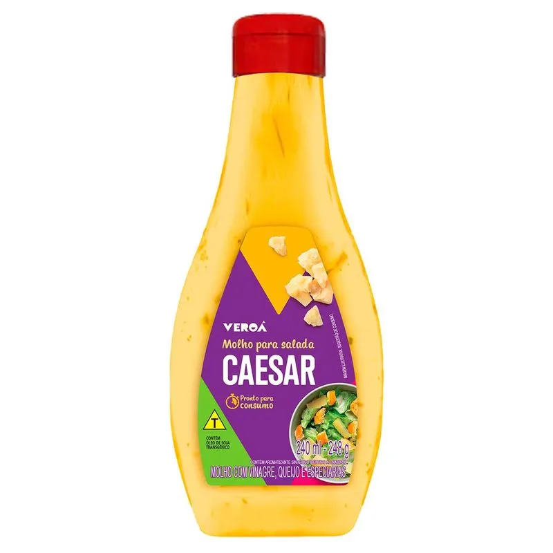 Molho para Salada Caesar Veroá 240ml