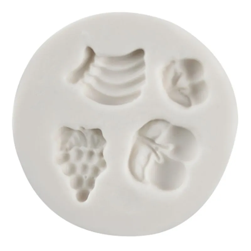 Molde de Silicone Kit de Frutas 1 (28) MAZULLI