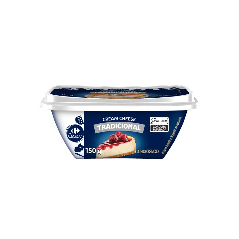 Cream Cheese Carrefour Classic Tradicional Pote 150g