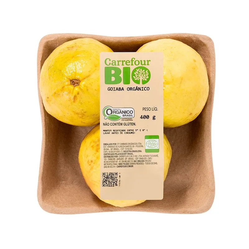 Goiaba Orgânica Carrefour Bio 400g