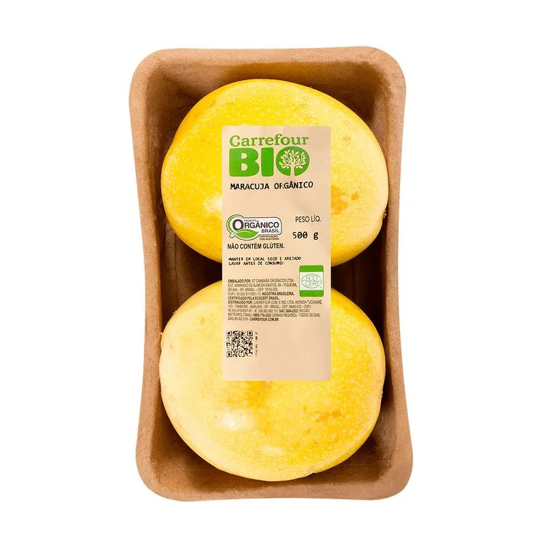 Maracujá Orgânico Carrefour Bio 500g