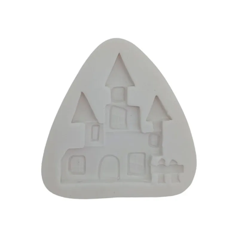 Molde De Silicone Castelo Terror 426 pers MAZULLI