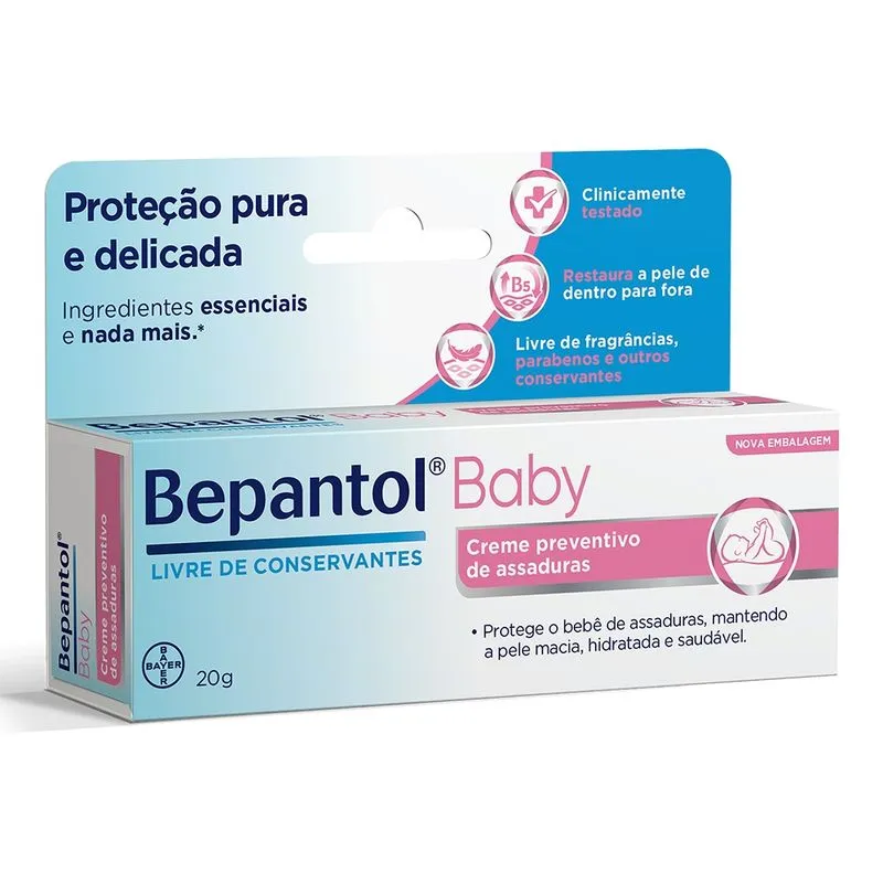 Creme Preven??o de Assaduras Bepantol Baby 20g