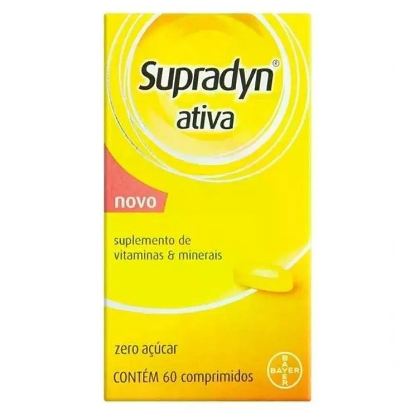 Supradyn Ativa 60 Comprimidos Revestidos