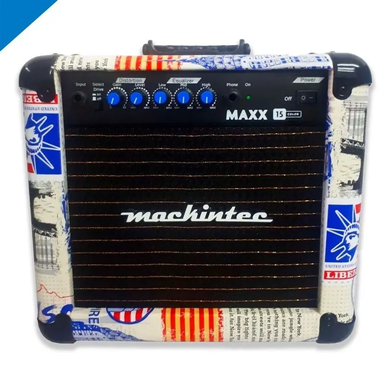 Amplificador Mackintec Maxx 15 Para Guitarra Usa 110v/220v