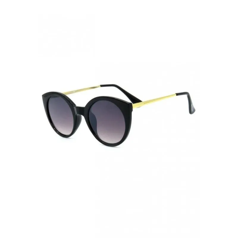 Óculos De Sol Prorider Preto Fosco Com Dourado 2977793-8