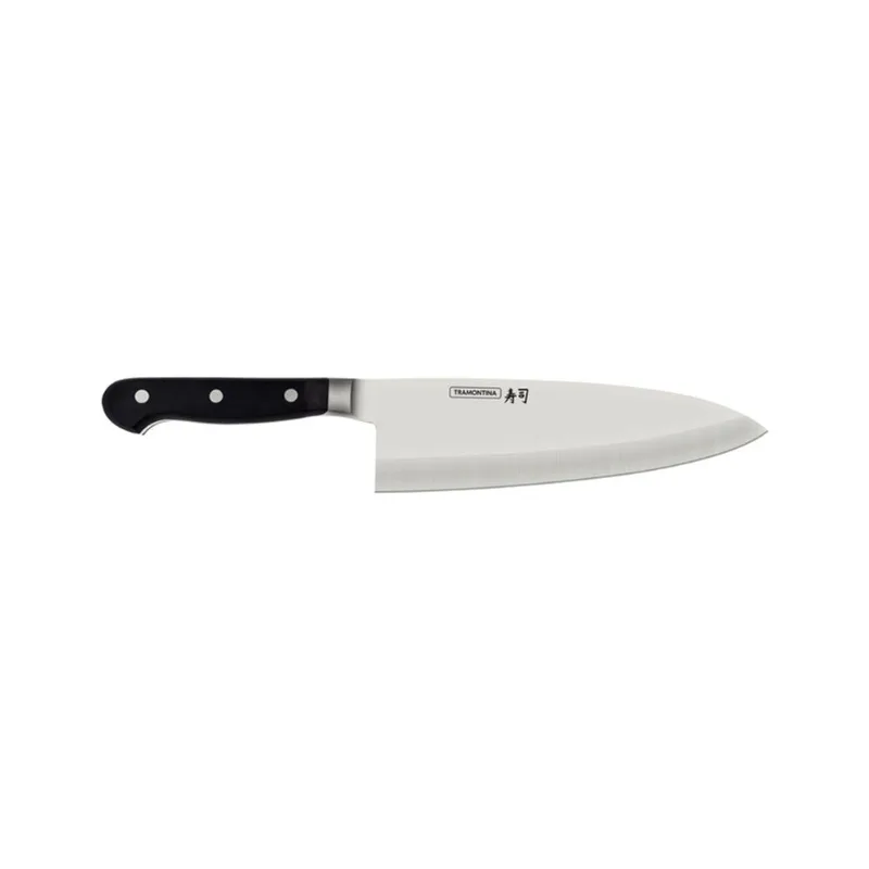 Faca Deba Inox 8 Preto Tramontina