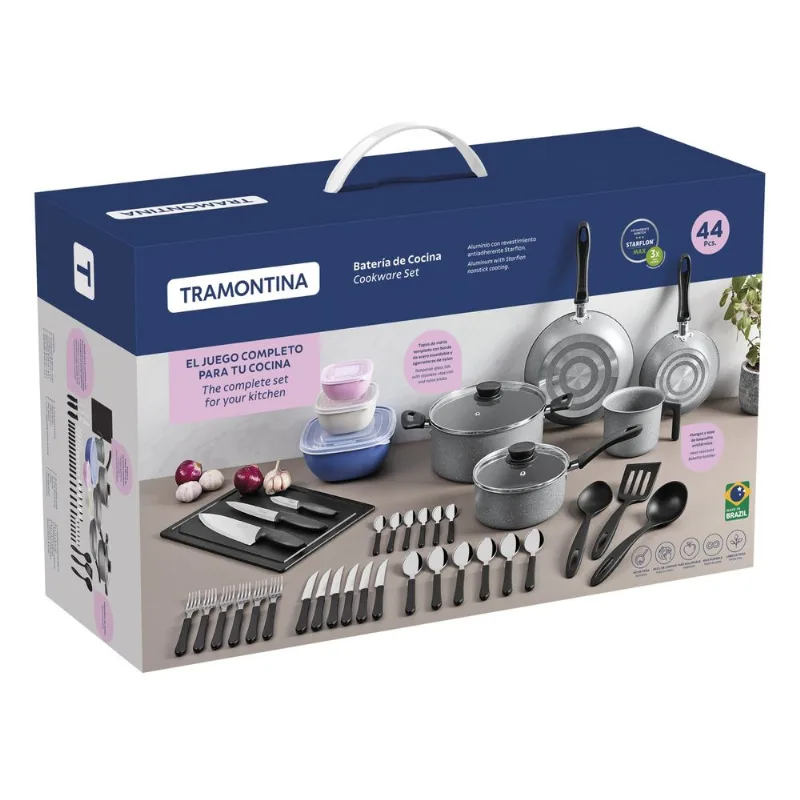 Kit de cocina Tramontina 44 piezas