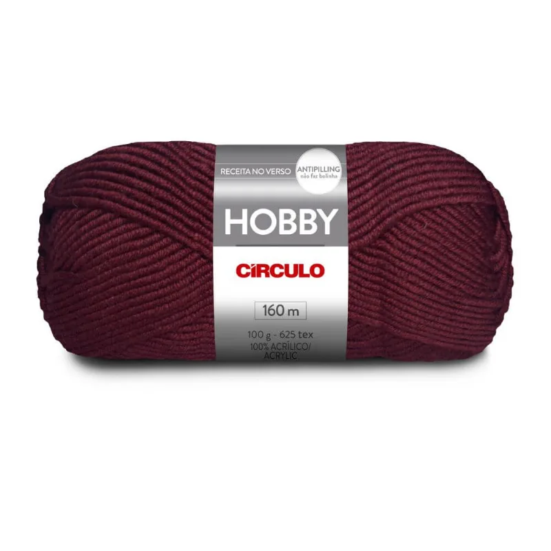 Lã Hobby 100 Gramas com 160 Metros - Circulo - 3618