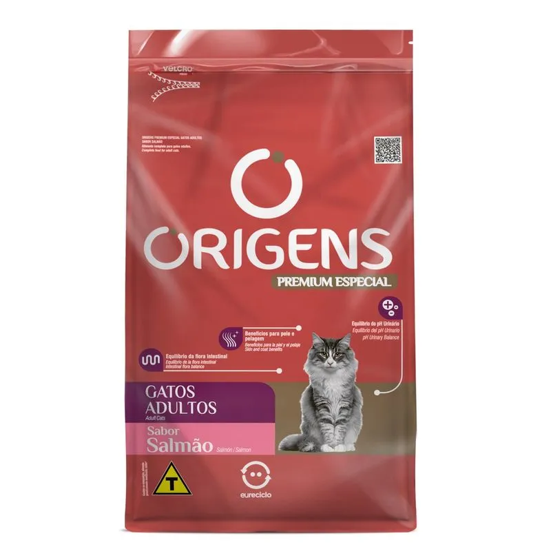 Origens gato castrado salmao 3KG