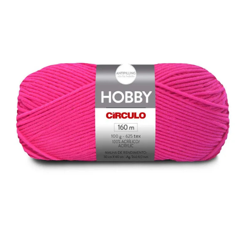 Lã Hobby 100 Gramas com 160 Metros - Circulo - 6774