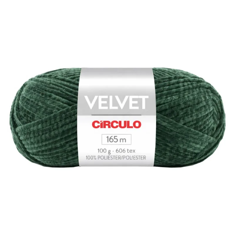Fio Velvet 100 Gramas com 165 Metros - Circulo - Serrado 5408