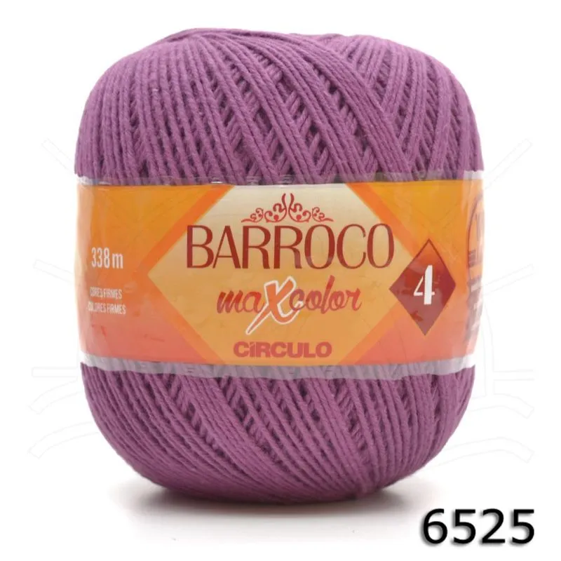 Barbante Barroco MaxColor nº 4 200g 6525