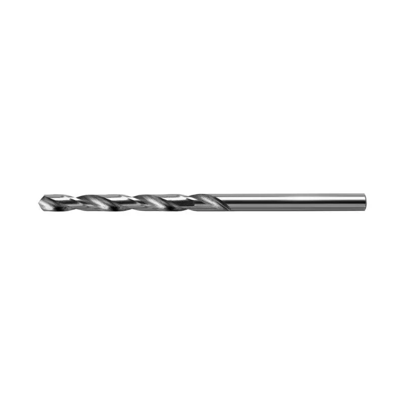 Broca Para Aço 4.3x80 Mm Tramontina Em Aço Rapido Hss Din 338