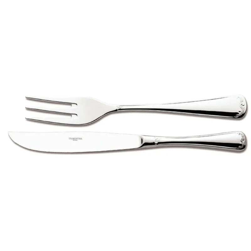Talher Trinchante Carne Aço Inox Tramontina - TRAMONTINA