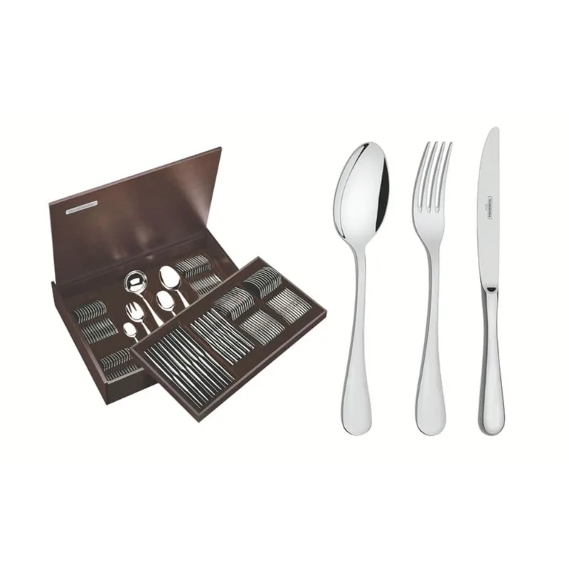Faqueiro Tramontina Classic Aço Inox 101 Peças Faqueiro Tramontina Classic - TRAMONTINA
