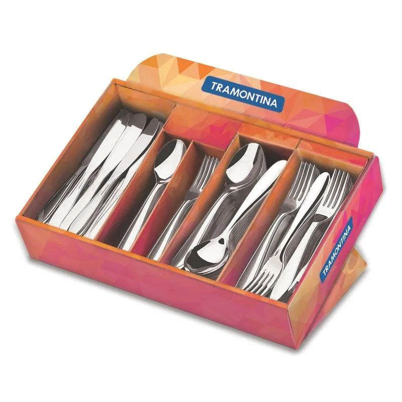 TALHERES 120 PCS TRAMONTINA