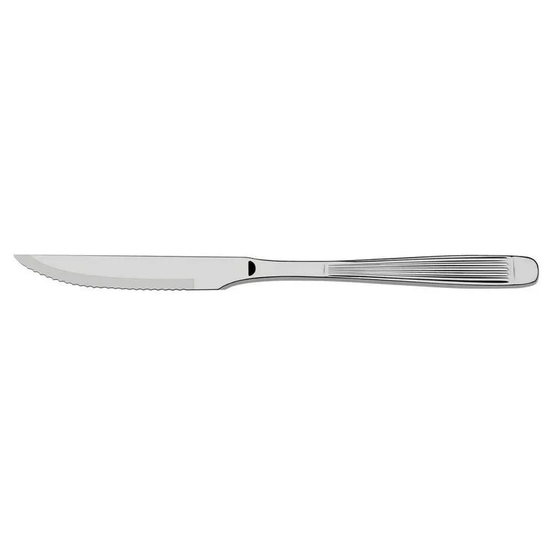 Faca Para Churrasco Athenas Aço Inox Brilho E Fosco Corte Preciso Tramontina