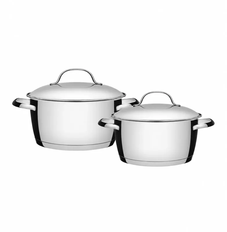 Jogo de Panelas Inox Tramontina Allegra 2 Peças - Cazori