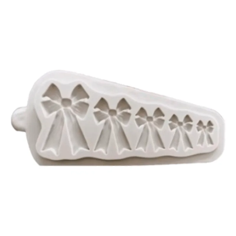 Molde de Silicone 5 Laços Delicados 2790 MAZULLI MOLDE SILIC 5 LACOS DELICADOS 2790 MAZULLI
