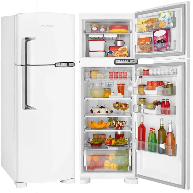 Geladeira Brastemp Frost Free Duplex 2 Portas Clean BRM39E 352 Litros Branca 220V