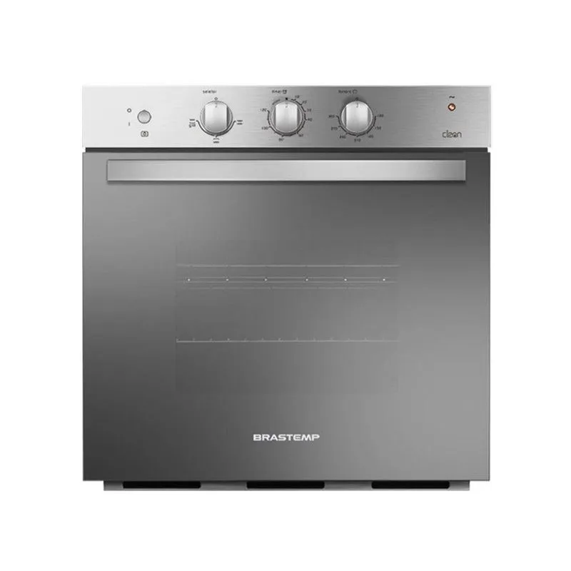Forno Elétrico Brastemp Clean 77 Litros Inox 220v Bob61arbna