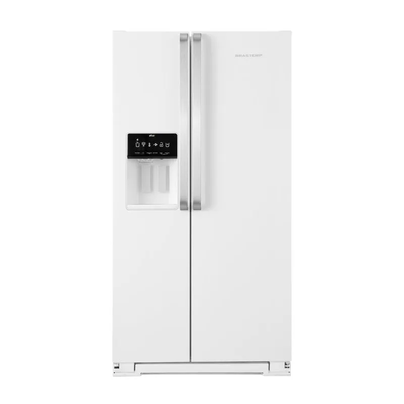 Geladeira Brastemp Ative! Side By Side Frost Free 560 Litros 110V BRS62CBBNA