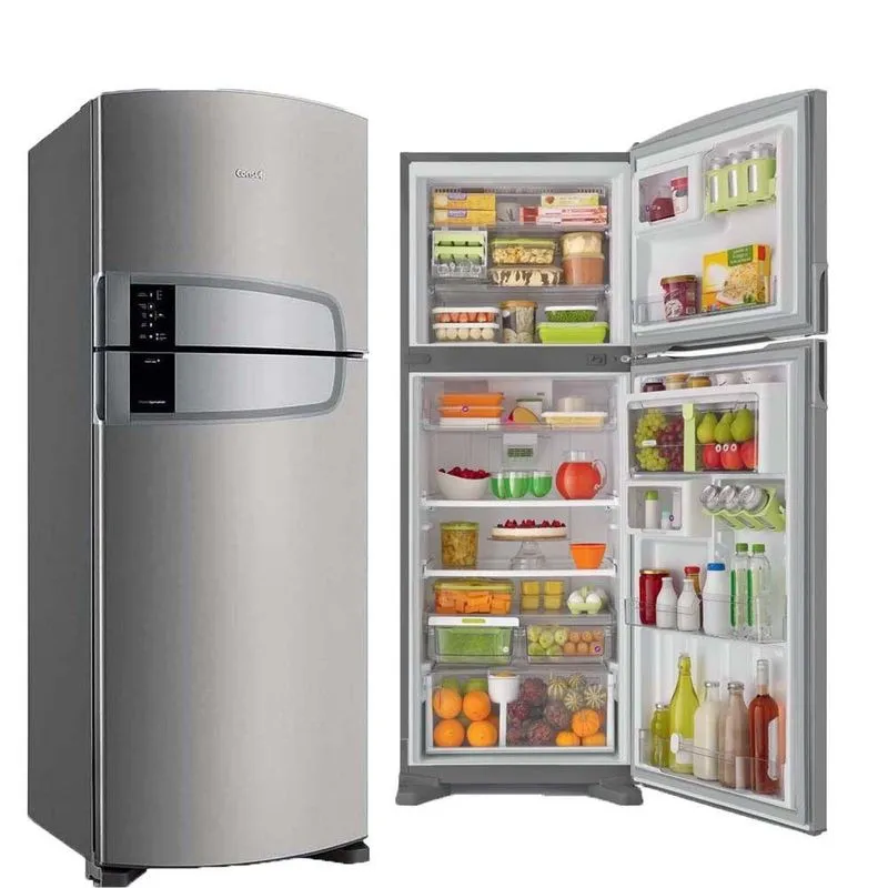 Refrigerador Consul Bem Estar Frost Free Platinum 437l 220v