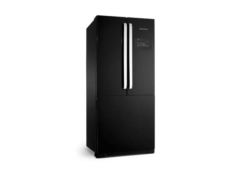 Refrigerador Brastemp Side Inverse 540L BRO80AE Preto 220v