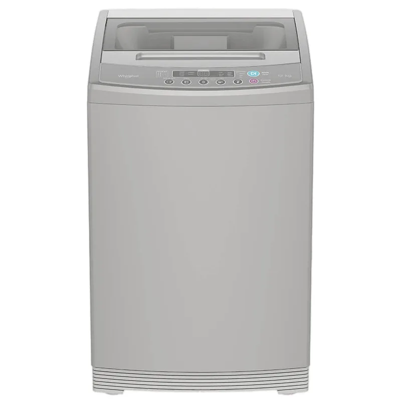 Lavadora 12 kg carga superior gris WWI12ASHLS