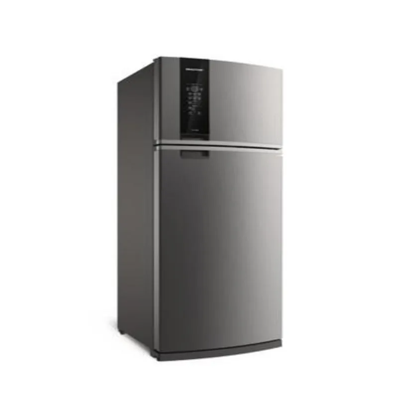Geladeira Brastemp 478 Litros Frost Free Duplex Com Freezer Control Advanced Inox BRM59AKANA - 127V