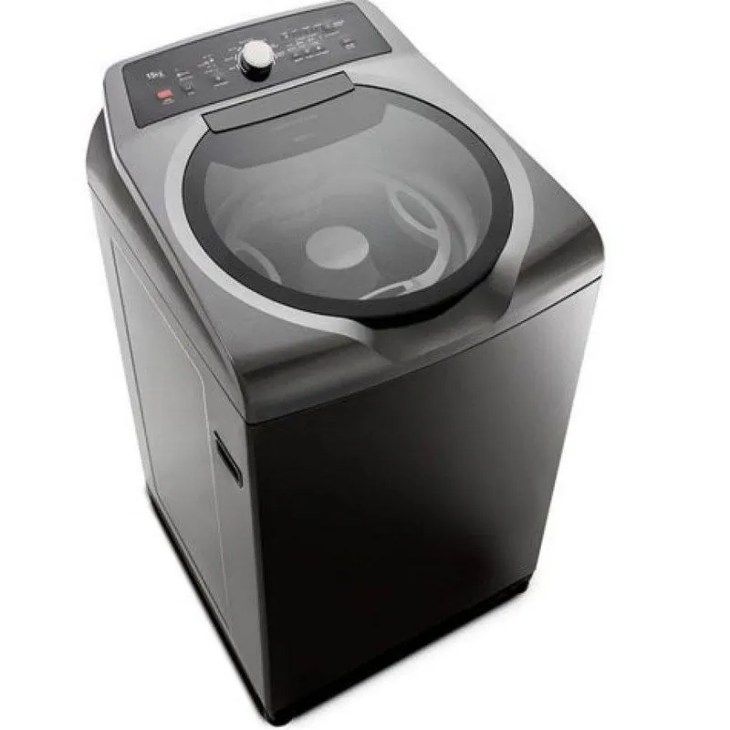 Lavadora De Roupas Double Wash 15kg Grafite Brastemp 220v