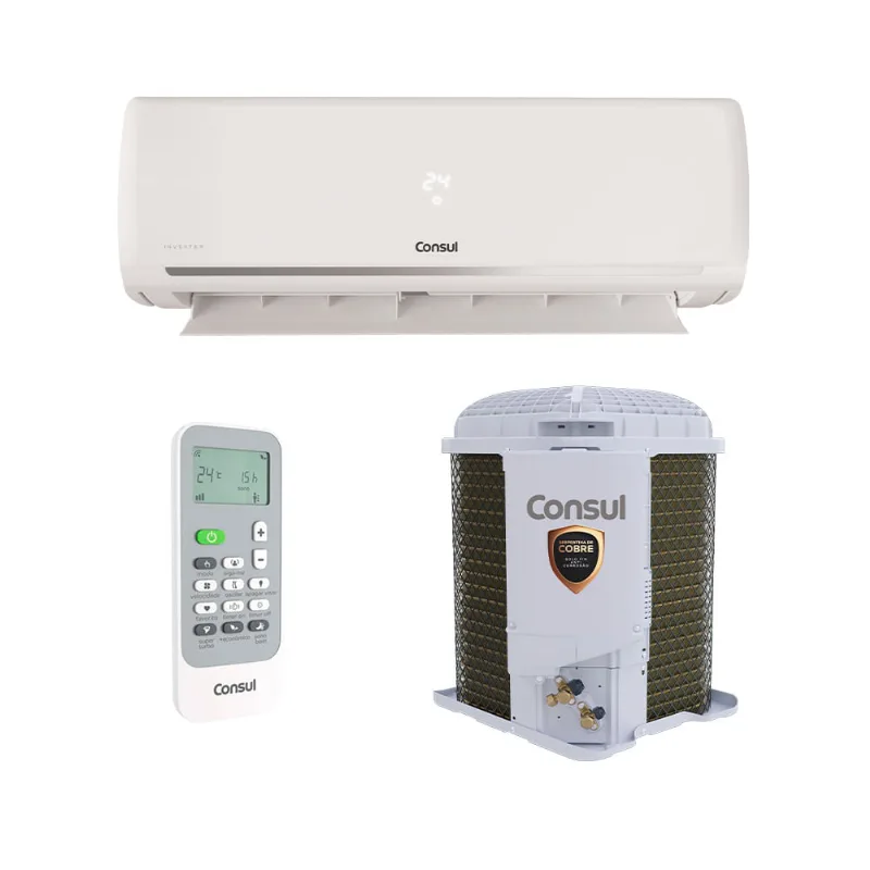 Ar-Condicionado Split Hi Wall Inverter Consul Triple 9000 BTUs Frio Bivolt Branco