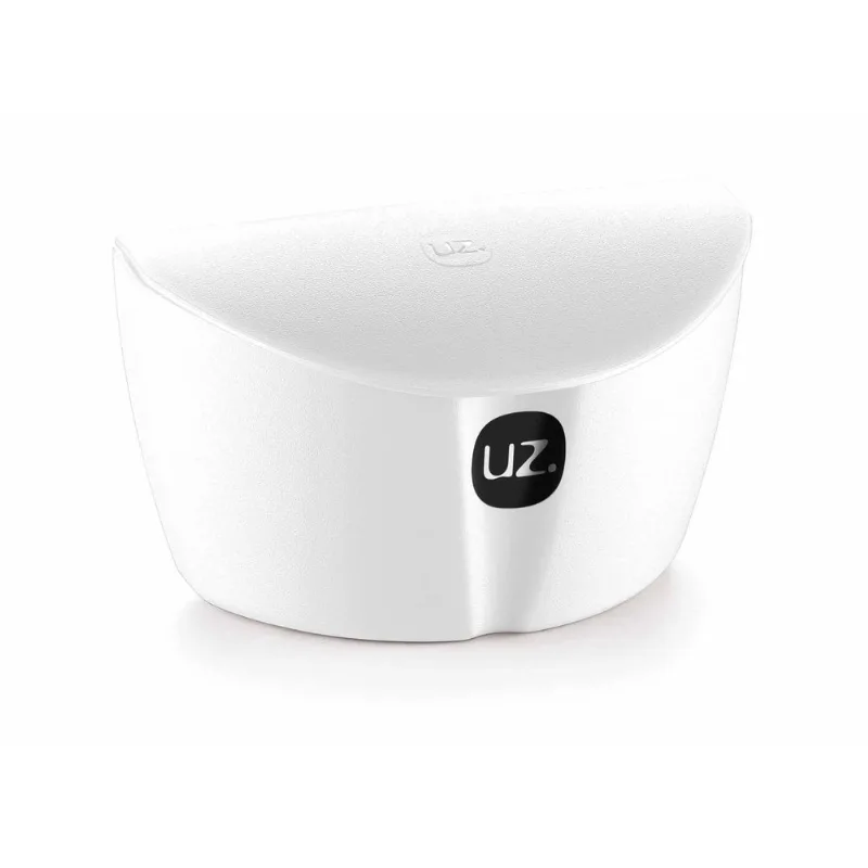 Saleiro De Cozinha Bancada Bpa Free Com Tampa Uz Branco