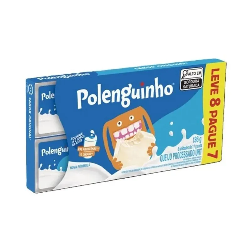 Queijo Processado Polenguinho Tradicional 136g