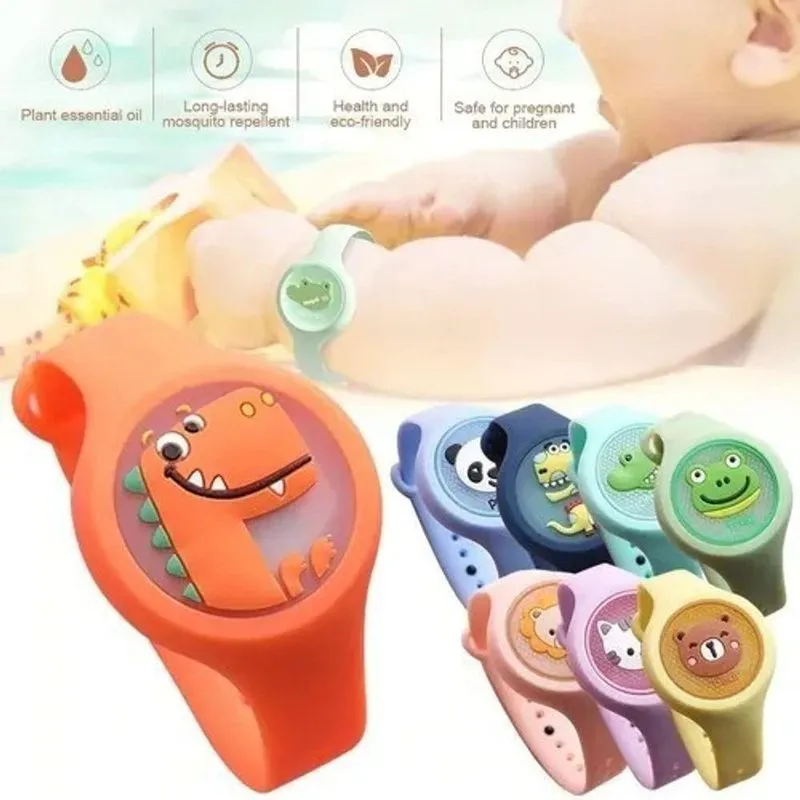 Pulseiras Repelente Criança Bebê Proteção Natural Infantil