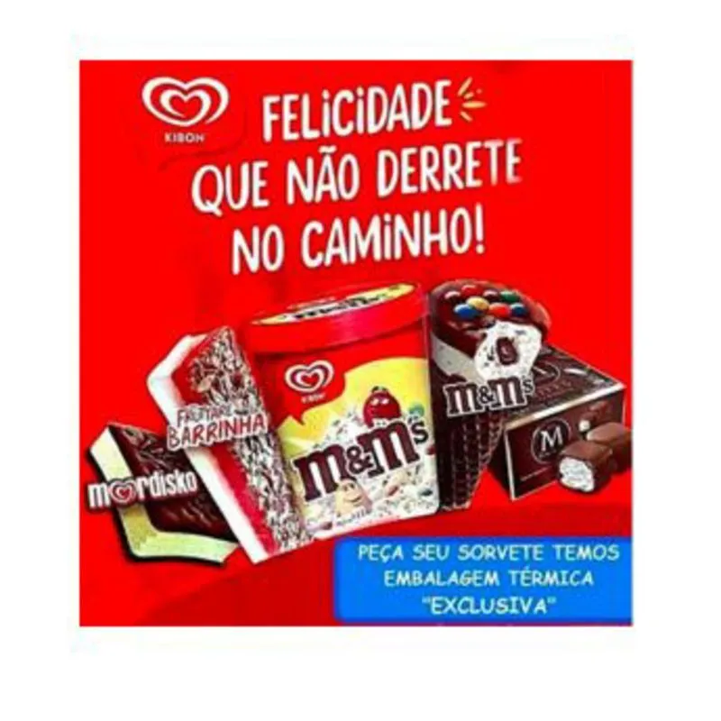 Saco Termico Kibon Delivery Médio 6,25g
