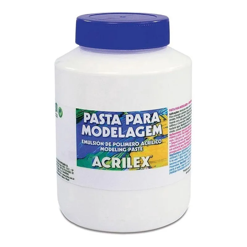 Pasta Para Modelagem 500Ml - Acrilex
