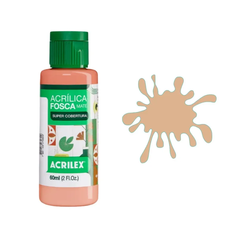 Tinta Acrílica Fosca 60ml Camurça Queimado Acrilex