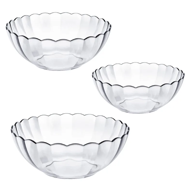 Conjunto de Tigelas Marinex Bella com 3 peças