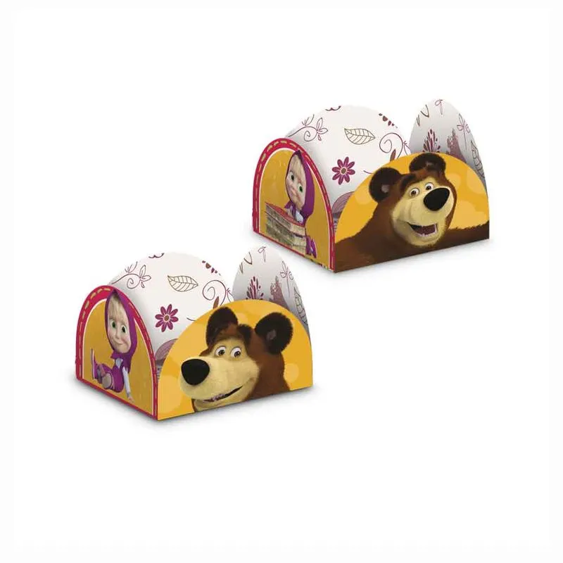 Masha e o Urso Porta Forminha para Brigadeiro c/50 - Regina