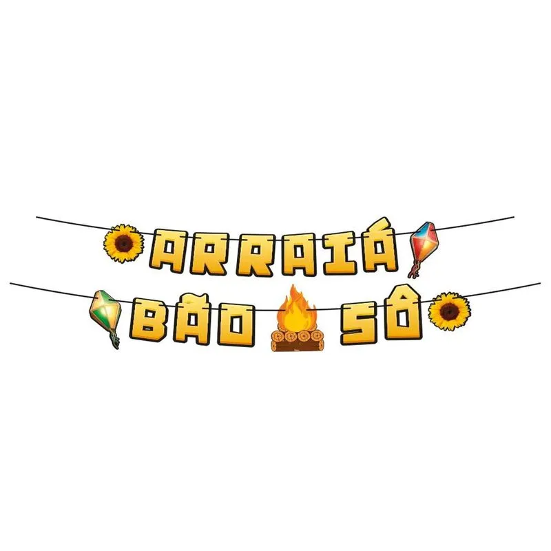 Arraiá Faixa Decorativa Un - Regina