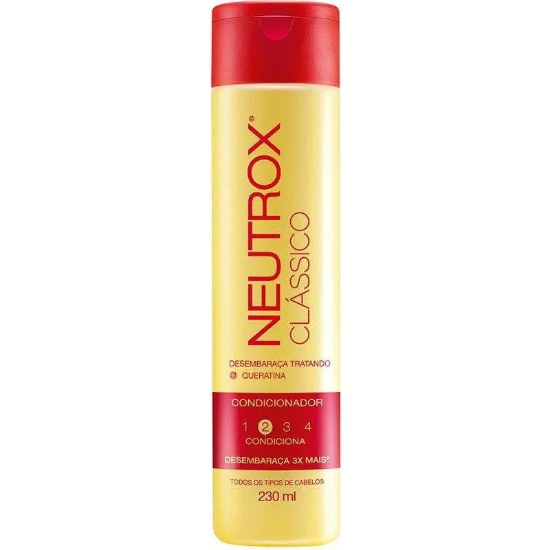 Kit Com 05 - Condicionador Neutrox Clássico - 230ml Cada