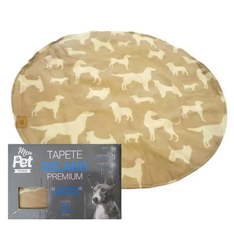 Tapete Gelado Refrescante Gel Pet Peq E Medio Porte 47 Cm