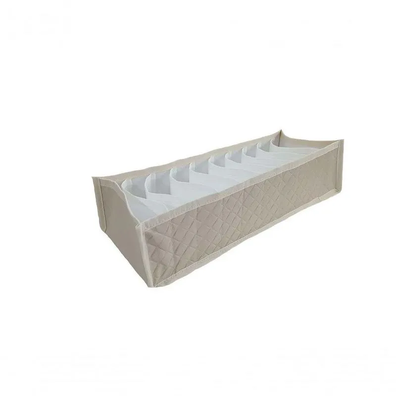 Colmeia Organizadora Gaveta Adulto Matelassê Marfim 40x14x10cm